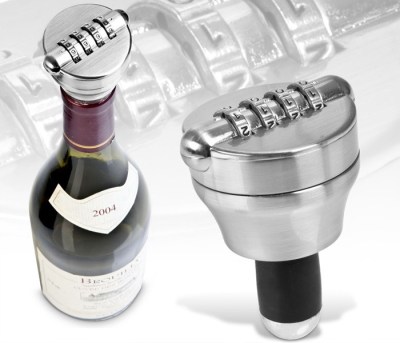 The bottle of wine lock password lock password lock padlock