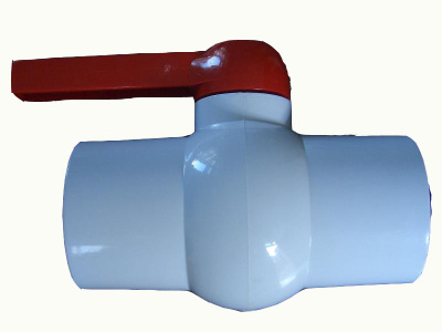 PVC round body ball valve