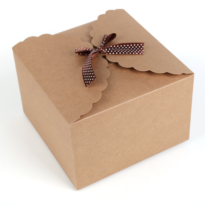 A large gift box creative gift packing box paper box color box