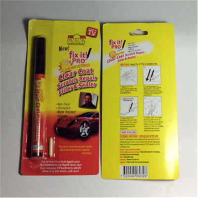Fix it Pro aluminum suction card installed scratch repair auto paint pen