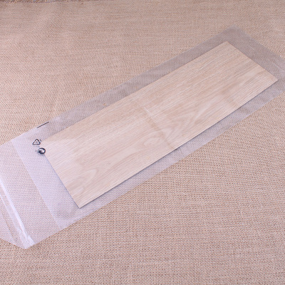 Yiwu double side 16 silk ultra thick pp transparent packaging bag to make the flat knife process lace 0.5 white glue.