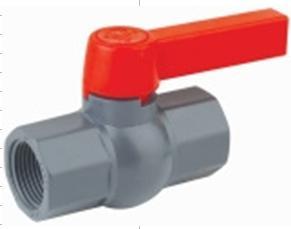 Long handle for PVC octagonal ball valve