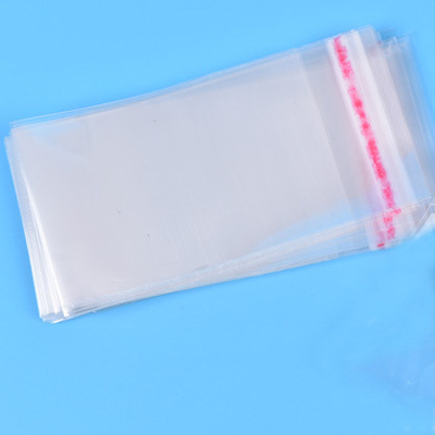 The manufacturer directly supply opp jewelry packaging bag spot 5*10 self-adhesive bag opp card plastic bag.