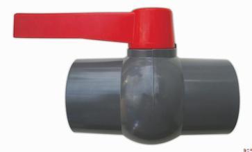 Long handle for PVC round body ball valve