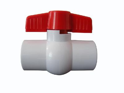 PVC round body ball valve