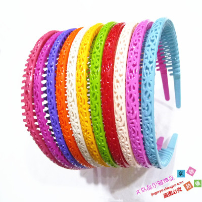 Direct manufacturers a variety of toothed hair card inserted hair hoop