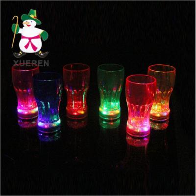 Guangdong Xinqite Cola direct light colorful plastic cup LED cup cold water switch