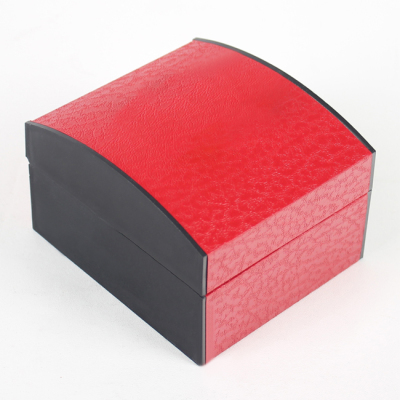 Red Flip Leather Surface High-End Watch Packing Box Famous Watch Universal Gift Box