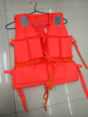 Swimming suit life vest with children's foam life vest with life whistle