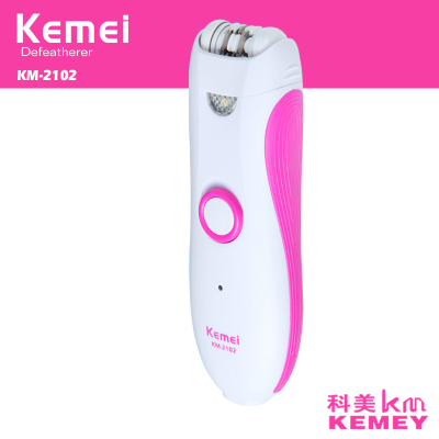 Kemei KM-2102 Ladies Hair Removal Shredder Rechargeable Shaving Apparatus