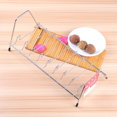 New ambry bowl rack stainless steel kitchen shelves single - layer bowl and drain rack tapping manufacturers direct