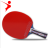 Single set d-006b for regal table tennis racket basswood training racket