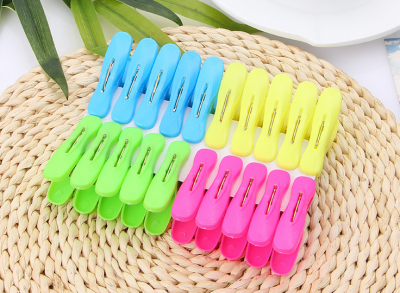 20 clip children to hang clothes to hang trousers clip multi-functional plastic air clip.