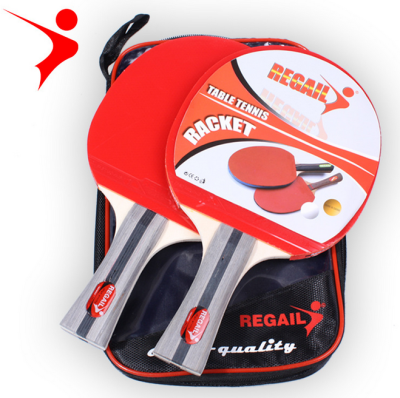 Regal real 8020 training table tennis racket horizontal and vertical backglue