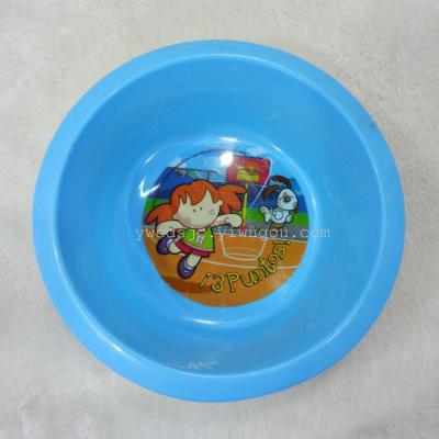 Cartoon plastic children's disk