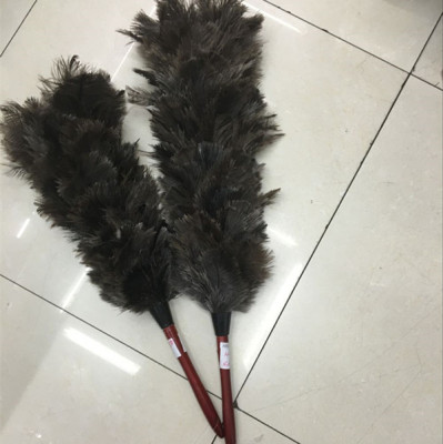 Advanced imported ostrich feather duster chicken feather duster manual anti-static dust duster household car duster