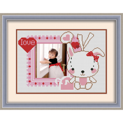 Direct manufacturers of precision 100% handmade Cross Stitch Kit Rabbit hair G0202