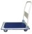 Small Blue and White Platform Trolley Load 150kg