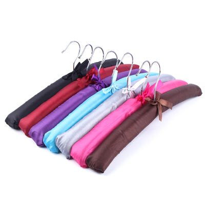 Silk-Satin hanger fabric hangers clothes hanger 