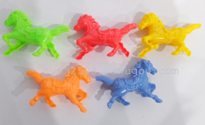 Multi color pony whistle