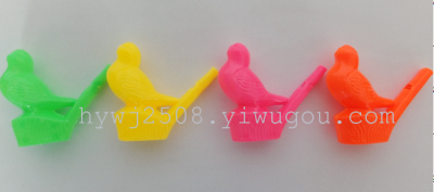 Multicolor birds whistle