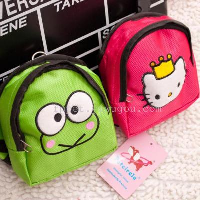 Pet Outing Back Animal Embroidery Schoolbag Travel Essential Pet Small Book Chest Strap Pet Supplies