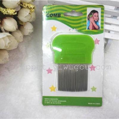 Pet Supplies Comb Pet Needle Comb Small Comb Grate Lice Comb Flea Removal Small Steamer Long Needle Combed