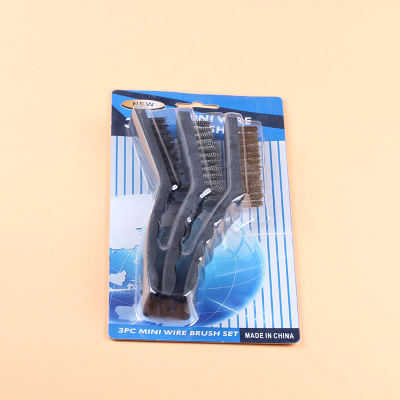 Chentai kitchen drum cleaning brush black 3 installed strong cleaning gas stove gap brush direct sales