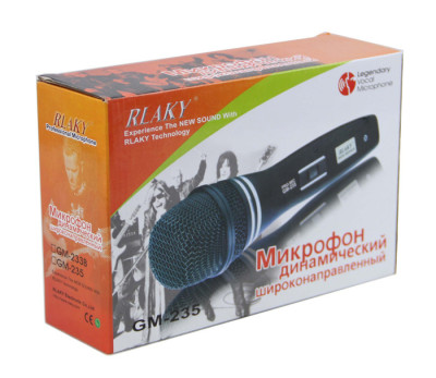 Wired microphone, dynamic microphone GM-235