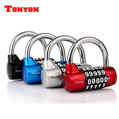 Lock 5 digit password lock padlock lock wardrobe warehouse gym room alloy