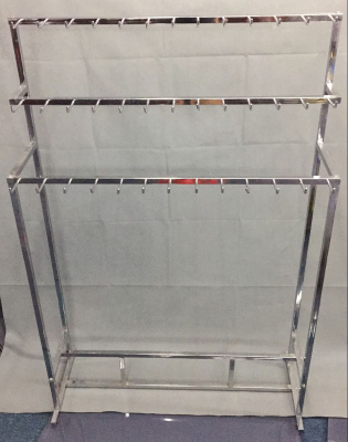 Stainless Steel Three-Layer Belt Rack