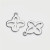 Stainless Steel Small Pendant DIY Bracelet Anklet Necklace Accessories Processing Custom Cross