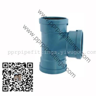 PP silent pipe fittings are three pipe fittings for water supply fittings