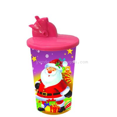 3D cover cup cup hippocampus Christmas Halloween cup