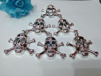 Factory direct silver plating skull archaize skull ghost hand series beads