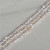 6-7mm is smooth on both sides of natural pearl semi-finished products wholesale