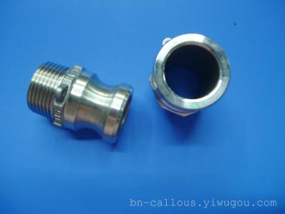 Stainless Steel Camlock Couplings Type-F Male Adapter & Male Thread