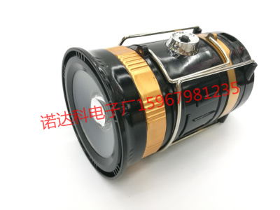 The new type of retractable camping lamp can be adjusted to focus the lamp solar lamp rechargeable camping lamp