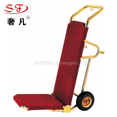 Zheng hao hotel supplies service driver push luggage car hotel lobby supplies