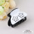 Hair ornaments acrylic black and white flowers temperament graceful hairpin grip clip Hair catch