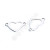 Stainless Steel Small Pendant DIY Bracelet Anklet Necklace Accessories Customized Love Heart