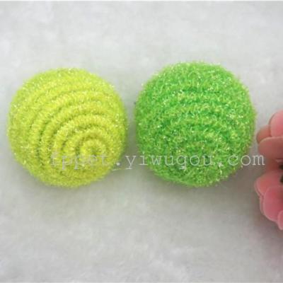 Pet Supplies Scratch-Resistant Pet Cat Toy Sisal Ball Three-Color Grindable Cat Toy 3pc