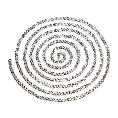 304 Stainless Steel Chain 0.6 Chain Bracelet Anklet Necklace Ornament Chain Accessories