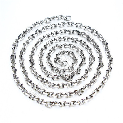 304 Stainless Steel Chain 0.8 Batch Angle Chain Bracelet Anklet Necklace Accessories Various Specifications