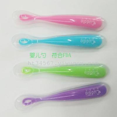 Food Grade Silicone Baby Spoon