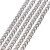 304 Stainless Steel Chain 0.6 Chain Bracelet Anklet Necklace Ornament Chain Accessories