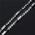 304 Stainless Steel Chain 0.6 Flat Hot Cross Bun Nude Bracelet Anklet Necklace Accessories