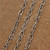 304 Stainless Steel Chain 1.2 Embossed Mother Chain Bracelet Anklet Necklace Ornament Chain Accessories