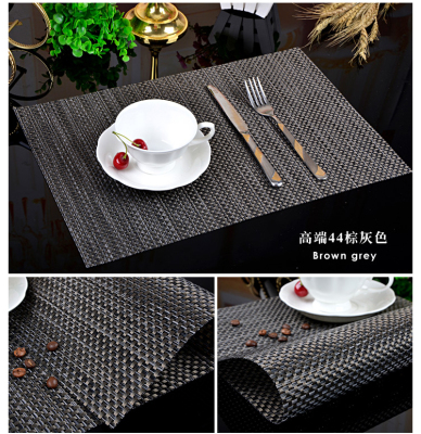 West Restaurant PVC non slip waterproof heat insulation pad pad pad plate type European table mat