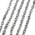 304 Stainless Steel Chain 0.6 Flat Cross Embossed Chain Bracelet Anklet Necklace Accessories